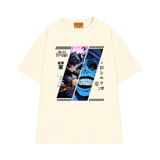Áo Thun Anime Solo Leveling Nhân Vật Sung Jin Woo Trending Chất Vải Cotton 75 Thoáng Mát