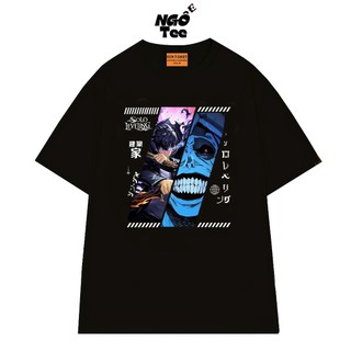 Áo Thun Anime Solo Leveling Nhân Vật Sung Jin Woo Trending Chất Vải Cotton 75 Thoáng Mát
