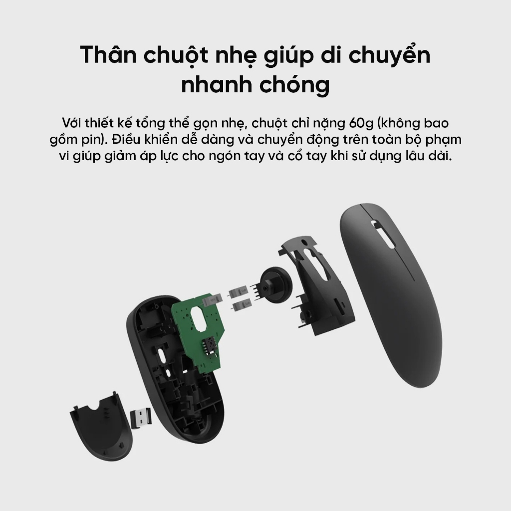 Ảnh Chuột không dây Xiaomi Lite BHR6099GL 4