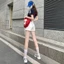 Quần Short Jean Nữ Xanh Than MIAA Quần Đùi Bò Ngắn Cạp Cao Ôm Eo Nâng Mông Hack Dáng QS09