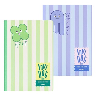 KLONG - Vở kẻ ngang may dán gáy InviDot Line Emotions B5 200 trang 100/76; MS: 203 ♥