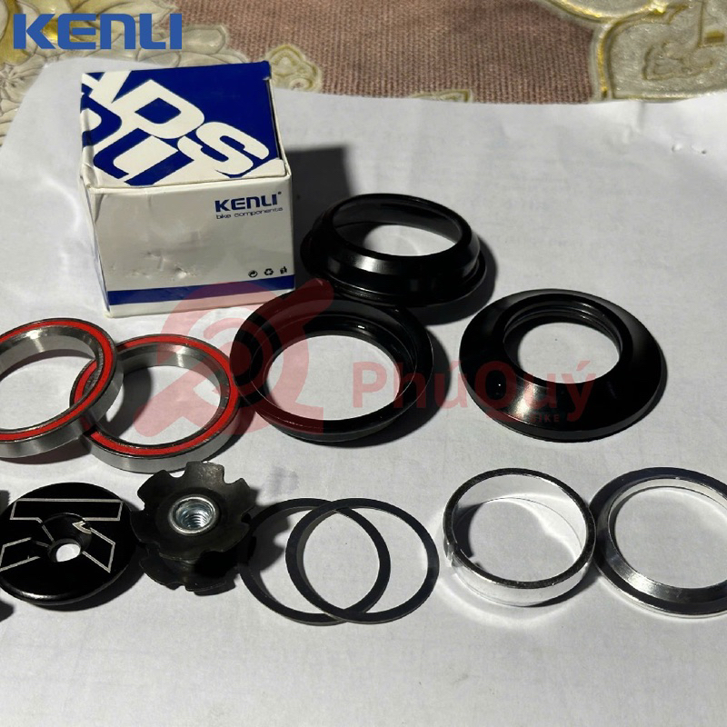 Chén cổ bạc đạn 44mm Kenli vòng sơmi bằng nhôm