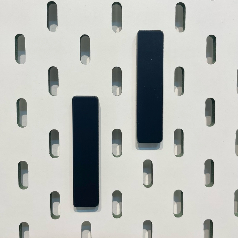 Bộ 2 kẹp giấy, tài liệu cho bảng Pegboard Lỗ Dọc | Phụ Kiện Pegboard Đa Năng