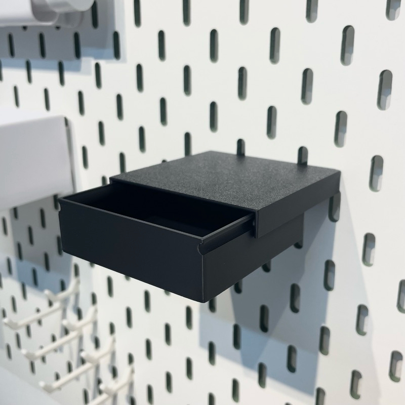 Hộp kéo đa năng cho bảng Pegboard Lỗ Dọc | Phụ Kiện Pegboard Đa Năng