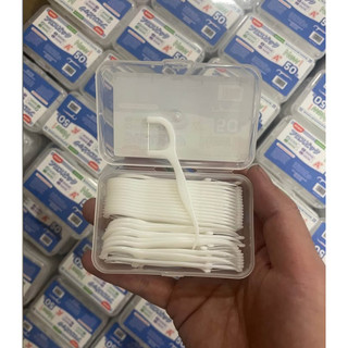 (Combo tăm chỉ nha khoa 500 chiếc) Kioshi Nhật Bản sợi nhỏ giúp vệ sinh răng miệng chính.