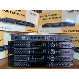 Vang Cơ Chống Hú KM-390 Plus, 4 Chế Độ Reverb, Chỉnh Music, Micro Và Effect Rõ Nét, Các Hiệu Ứng Echo, Reverb, Delay