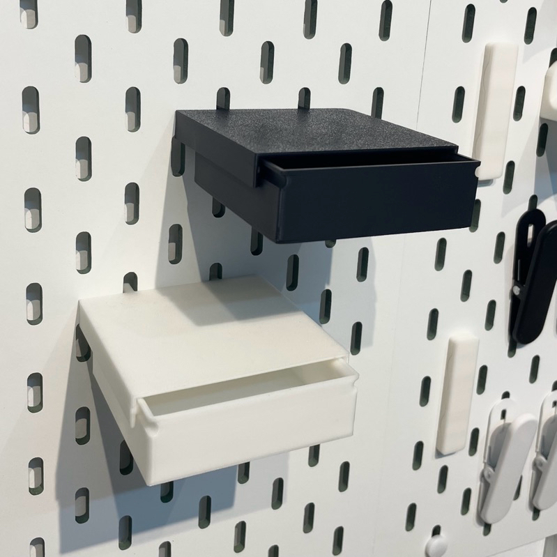 Hộp kéo đa năng cho bảng Pegboard Lỗ Dọc | Phụ Kiện Pegboard Đa Năng