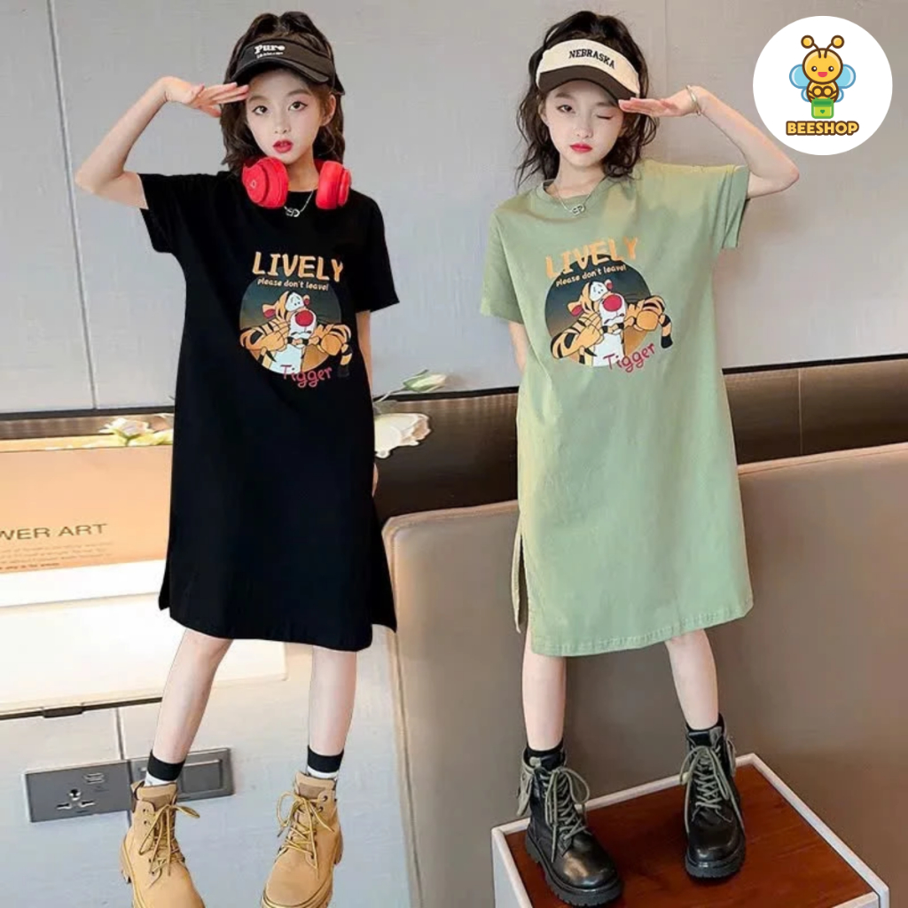 Váy hổ lively cho bé gái size đại BEESHOP H25064