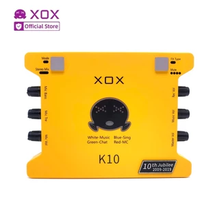 XOX K10 マイクプリアンプ イエロー Amazon.com: XOX K10 live streaming audio interface for