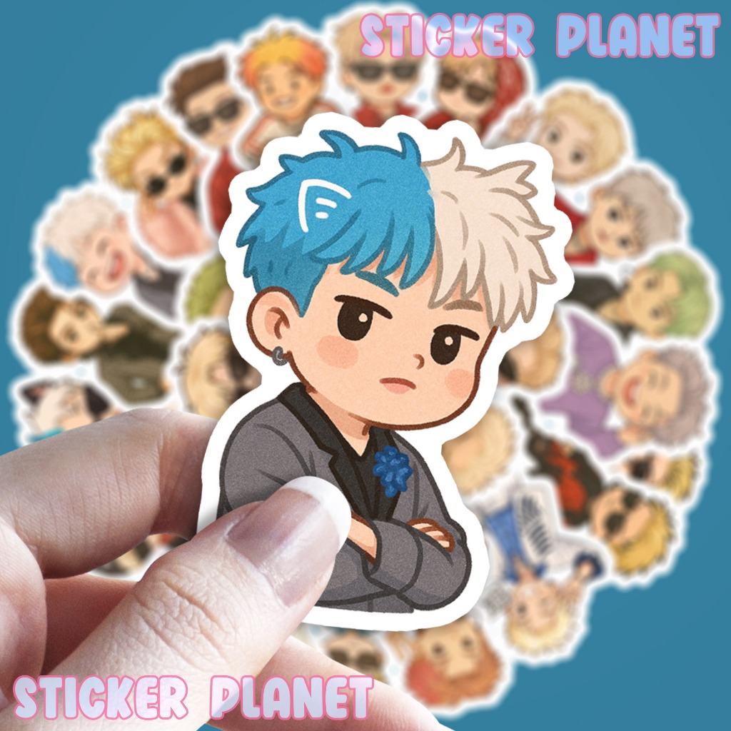 Sticker Rhyder chibi FC flash trang trí mũ bảo hiểm,guitar,ukulele,điện ...
