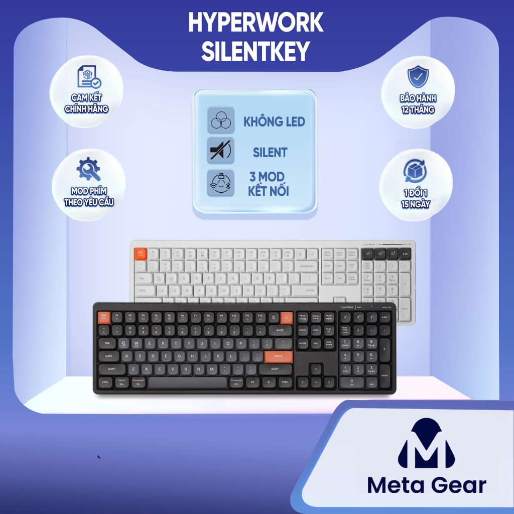 Bàn phím Hyperwork Silentkey | Shopee Việt Nam