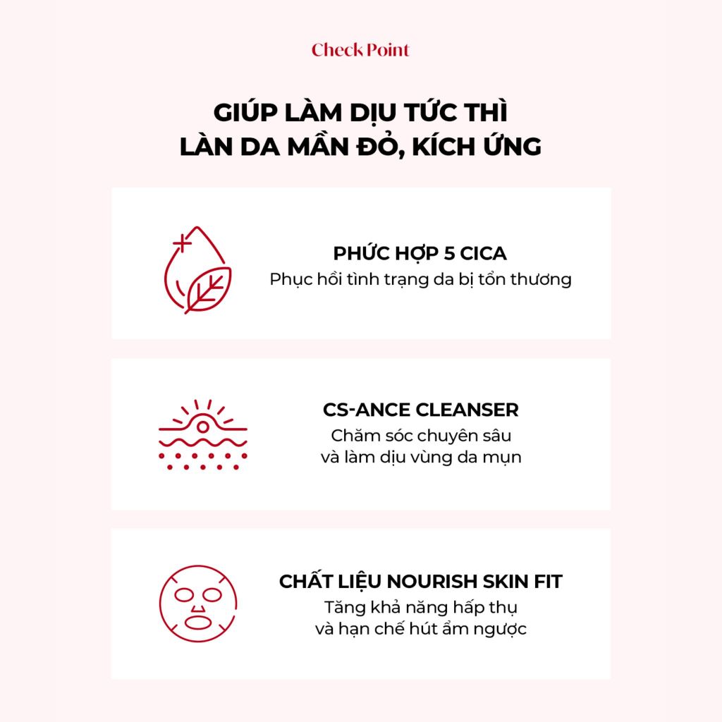 Ảnh Combo 10 Mặt Nạ Hỗ Trợ Phục Hồi Làm Dịu Da Mụn DERLADIE LABORATORIE VITAL  ACBLEMISH SOLUTION MASK 30mlx10 1