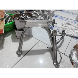 Combo (3món) inox 304  chống đứng - nghiên - gác máy kèm ( cốt - lo so - ốc - )
