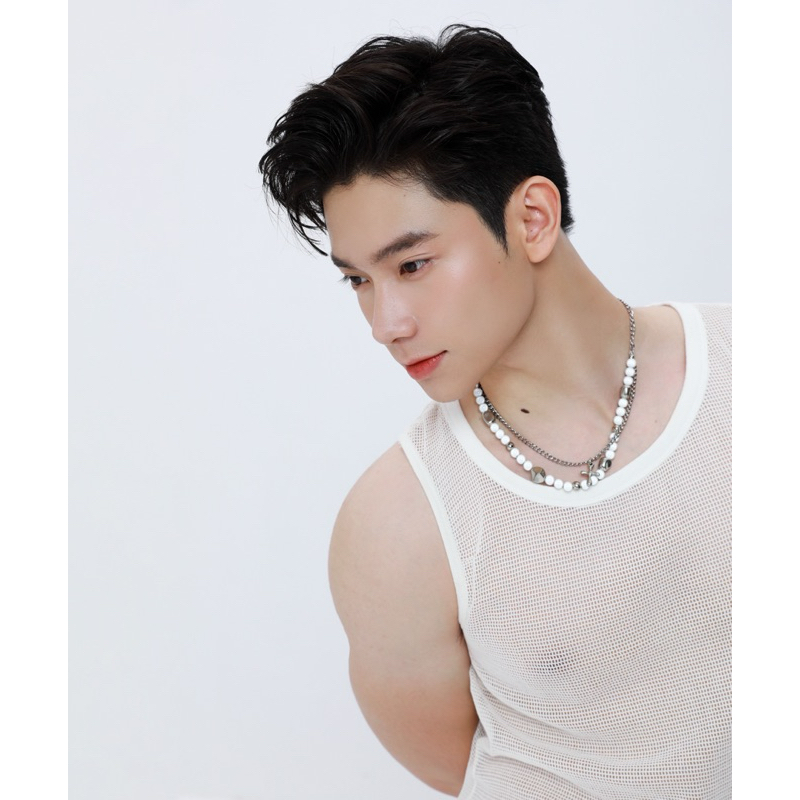 Set đồ nam đi biển mát lạnh | Áo lưới + quần short thiết kế