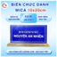 Biển Chức Danh Mica Để Bàn 10x20cm - Bảng tên Mica