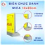 Biển Chức Danh Mica Để Bàn 10x20cm - Bảng tên Mica