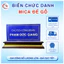 Biển Chức Danh Mica đế gỗ, kệ chức danh gỗ mica, bảng tên gỗ