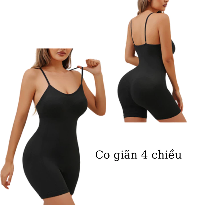 Jumpsuit Set Đồ Tập Gym Nữ FITCAN Set Đồ Tập Yoga Có Đệm Mút Chun Mông Chất Thun Mềm Mịn J03
