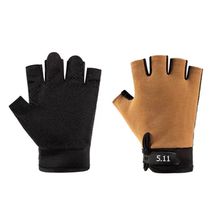 Găng tay hở ngón chống trơn_Light Breathable Tactical Gloves