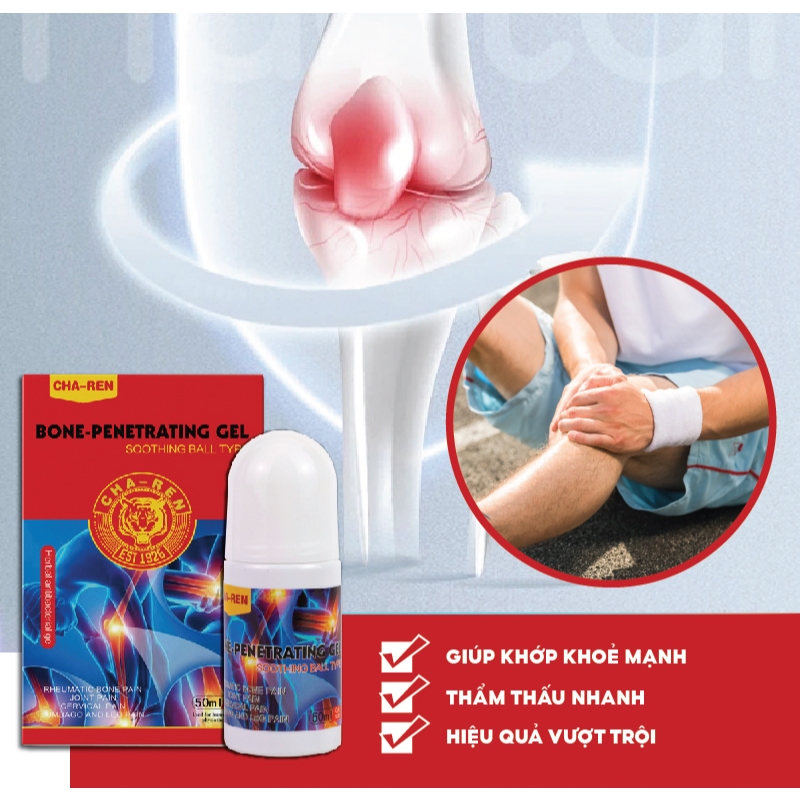 Dầu Nóng Xoa Bóp Xương Khớp CHA-REN Hàng Xuất Khẩu Châu Âu (EU) Hết Đau Toàn Thân Lưng, Cổ, Vai, Gáy, Khớp Tay Chân