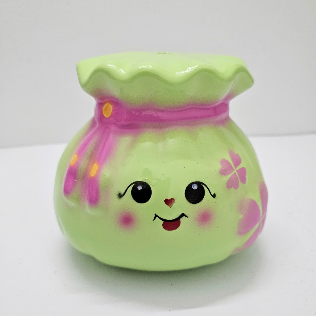 Heo Đất Lợn Đất Túi Tiền lỗ tròn(size to) cute Ống heo tiết kiệm tiền,trang trí,quà tặng CHANILINE