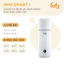 DỤNG CỤ ĐUN VÀ HÂM NƯỚC PHA SỮA CẦM TAY – MINI SMART 1 – FB3622VA Fatz baby