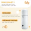 DỤNG CỤ ĐUN VÀ HÂM NƯỚC PHA SỮA CẦM TAY – MINI SMART 1 – FB3622VA Fatz baby
