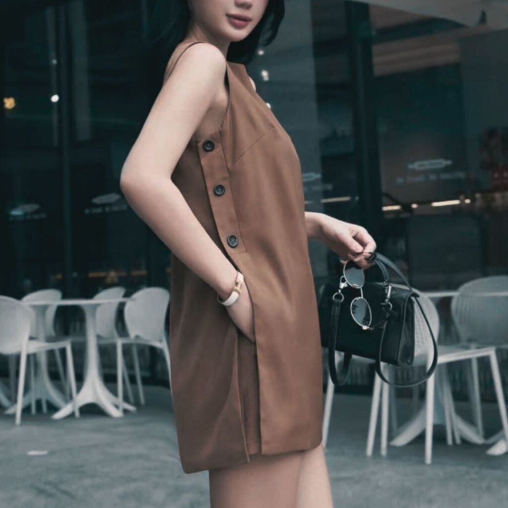 Set Đồ Nữ Bigsize ESHOP Sang Đẹp - Áo Kiểu Form Dài Giấu Quần Xẻ Lai, Quần Short Lưng Sau Thun A408