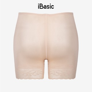 Quần gen bụng iBasic định hình lưng vừa phối ren gom bụng tôn dáng không viền chống cuộn P-GEN023