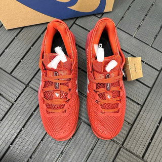 Giày thể thao bigsize nam nữ mùa hè cổ thấp chơi tenis pickleball màu đỏ siêu êm nhẹ , sneaker thời trang cao cấp nữ