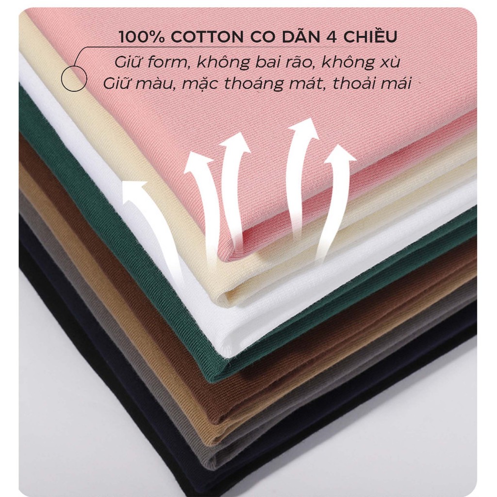 Ảnh Áo phông nữ cute Gạo House, áo cộc tay thun cotton 100%, áo thun ngắn tay Oversize 2
