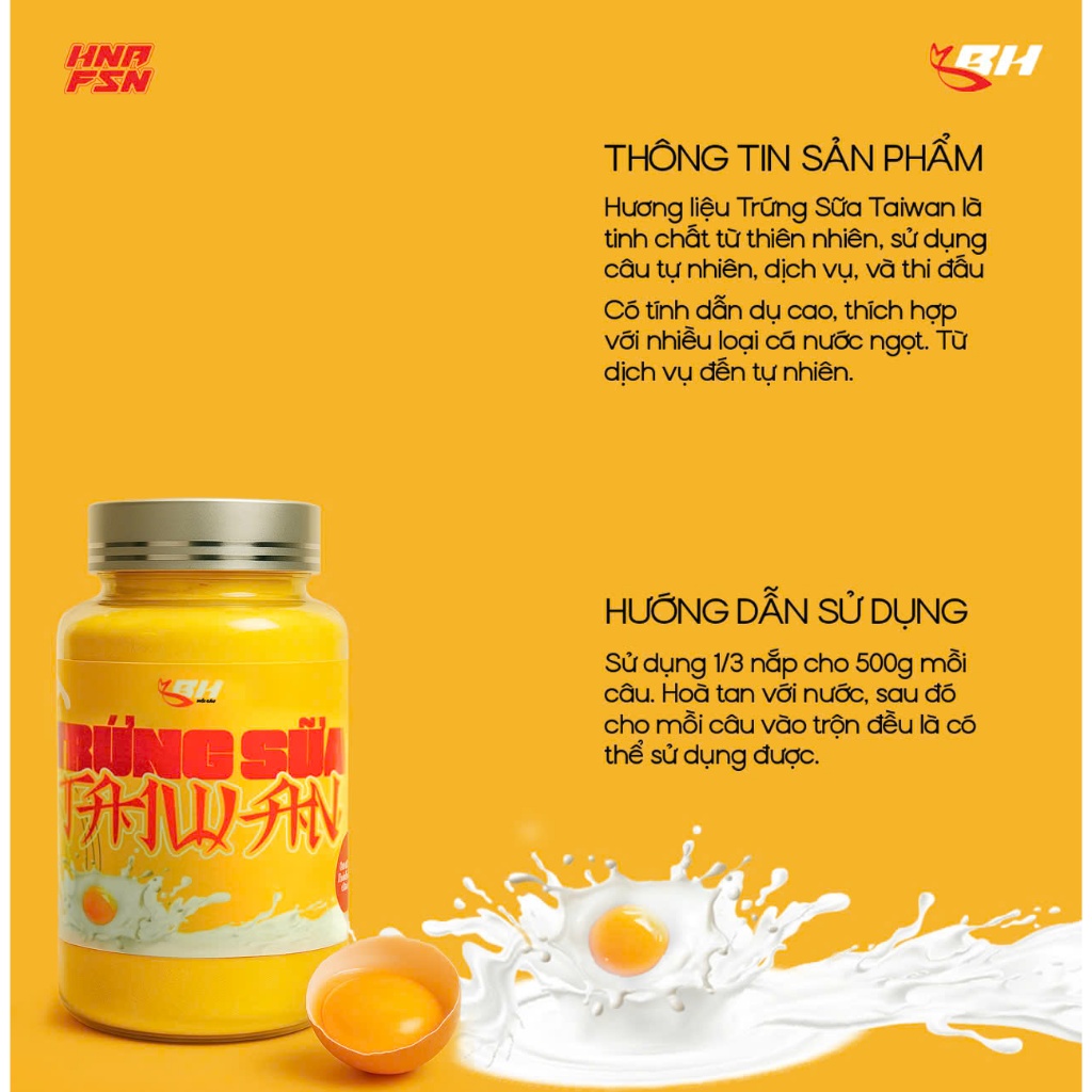 BỘT TRỨNG SỮA TAIWAN