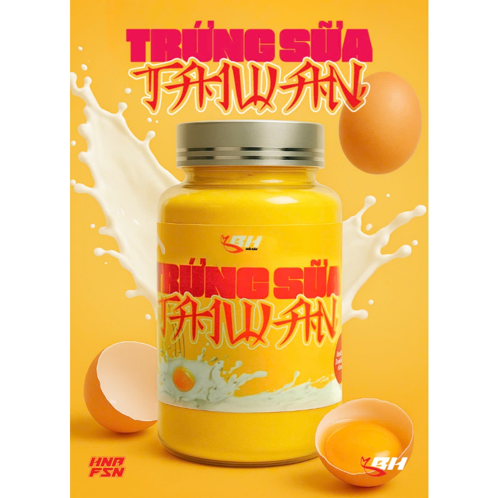 BỘT TRỨNG SỮA TAIWAN