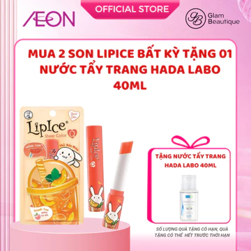Son Lipice Sheer Color Q 2,4 G Thỏ Bảy Màu Glam Beautique