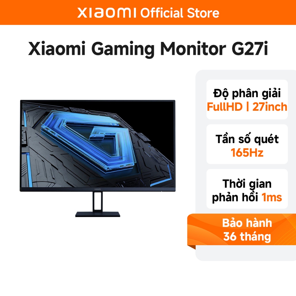 Đánh Giá Màn Hình Gaming Xiaomi G27i 27 inch IPS 165Hz Chính Hãng | Giá Tốt