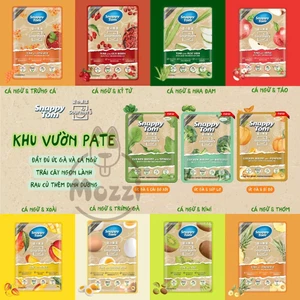 Pate cho mèo Snappy Tom trái cây Gói 70gr