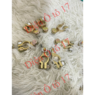 Đầu bọc cọc bình ắc quy đồng vàng loại xịn (giá 1 chiếc)