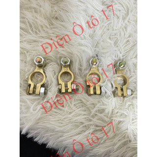 Đầu bọc cọc bình ắc quy đồng vàng loại xịn (giá 1 chiếc)