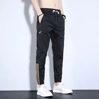 ⚡️ Xả Hàng Thể Thao ⚡️ Quần Jogger Nam xương cá Thu Đông Co Giãn Ống Suông kiểu phối sọc lững L1