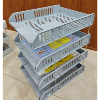 Khay Đựng Tài Liệu , Kệ Đựng Tài Liệu Văn Phòng Cao Cấp, Khay A4 nhiều ngăn tiện dụng 5683