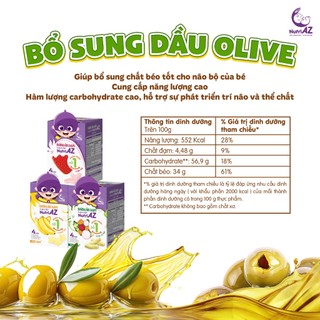 Combo 3 Dầu Ăn Dặm 100ML Và 3 Bánh Ăn Dặm 3 Vị 30G Giúp Con Ăn Ngon, Thông Minh Cho Bé Từ 6 Tháng Tuổi