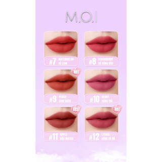SALE 30% Son tint COTTON CANDY - son kem MOI - MOI COSMETICS Hồ Ngọc Hà