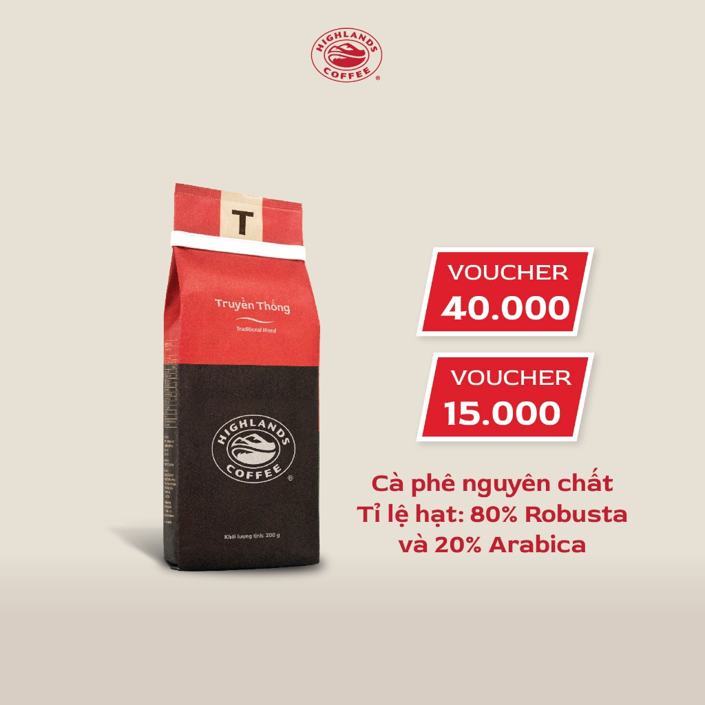 Ảnh Mua 1 tặng 1- Cà Phê Hạt Full City Highlands Coffee 1kg Tặng 1 gói cà phê truyền thống 200gr (kiểm tra quà tại giỏ hàng) 3