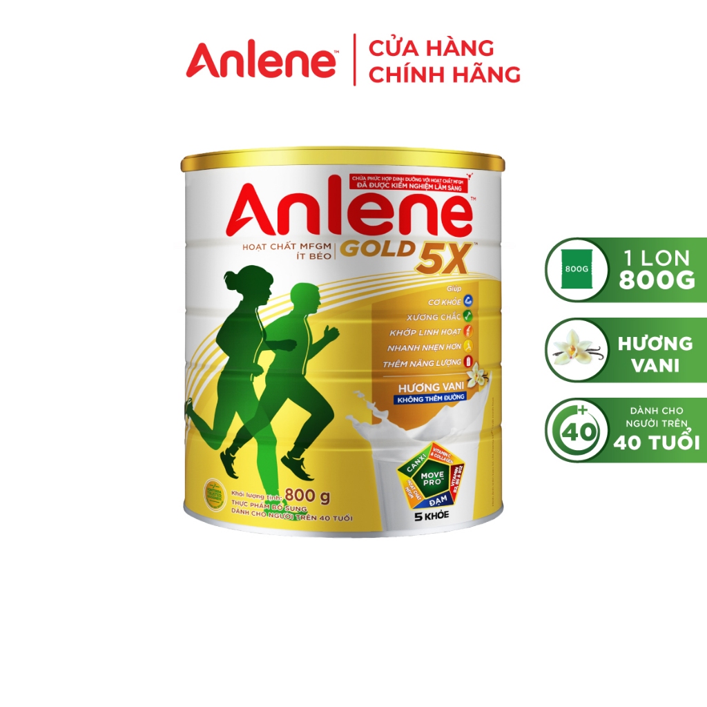 Ảnh Sữa Bột Anlene Gold Hương Vani 800g 2