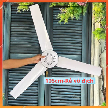 Quạt trần 3 cánh treo phòng ngủ nhỏ, Quạt treo trần phòng khách quạt màn quạt đuổi ruồi muỗi đa năng
