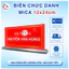 Biển Mica Để Bàn 12x24cm Chuyên Nghiệp Cao Cấp