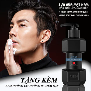 Kem Rửa Mặt Chống Dầu Cho Nam: Giảm Bóng Nhờn, Ngăn Mụn Quay Lại & Cải Thiện Sắc Tố Da Không Đều Màu