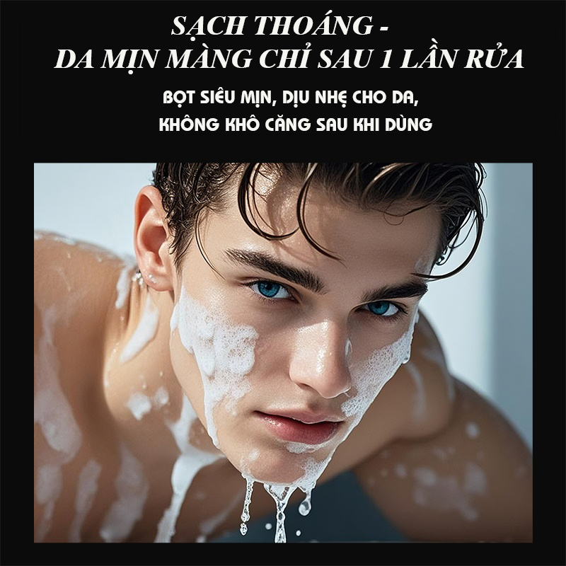 Kem Rửa Mặt Chống Dầu Cho Nam: Giảm Bóng Nhờn, Ngăn Mụn Quay Lại & Cải Thiện Sắc Tố Da Không Đều Màu