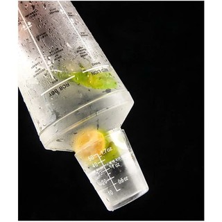 Bình Lắc Vạch Đậm Cao Cấp – Shaker Nhựa 530ml / 700ml
