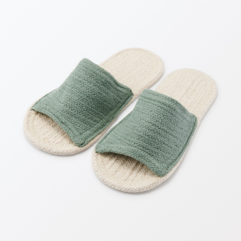 Ảnh MUJI Dép Quai Ngang Đi Trong Nhà - Ecru 1